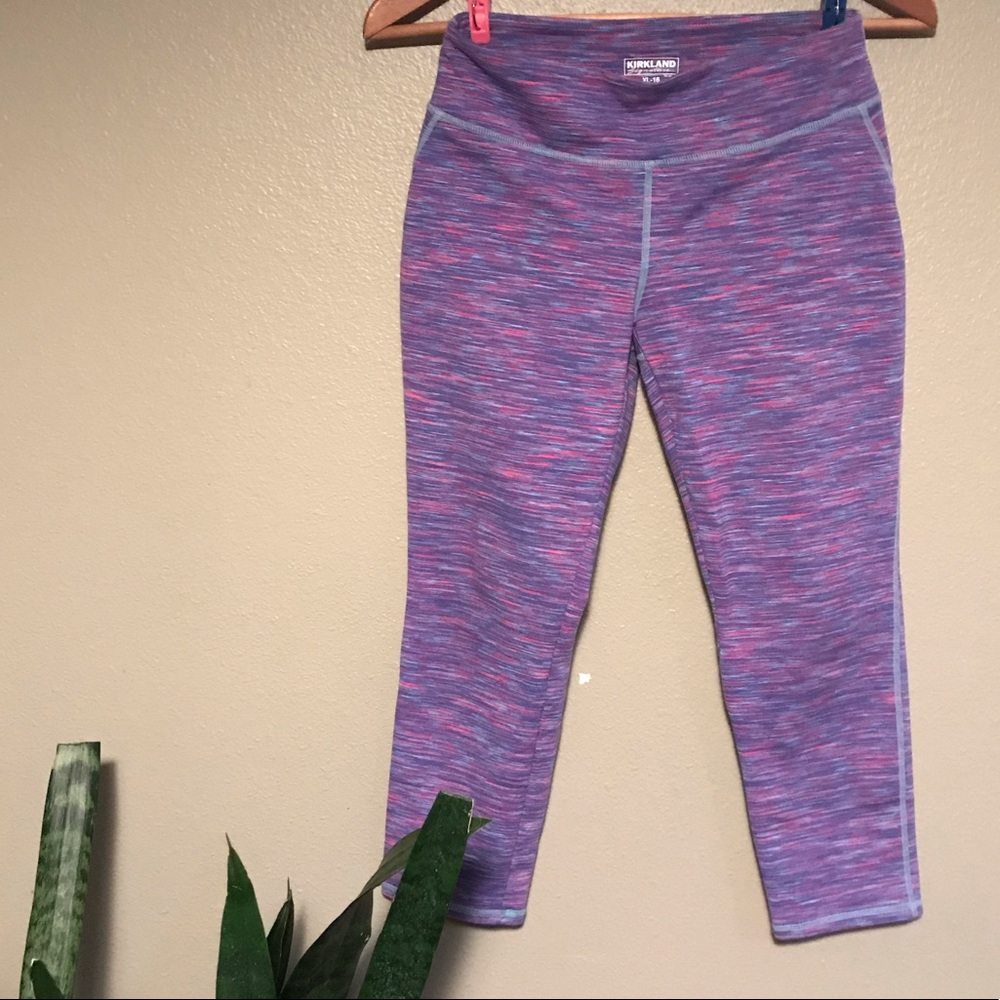 Multi tone Capri leggings Size Girls 16 Kirkland